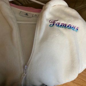 Disney Parks Child RARE Hooded Hoodie Unicorn XLG